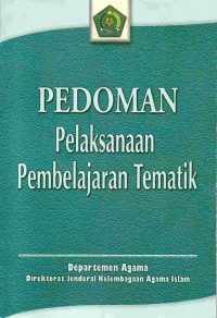 Image of Pedoman Pelaksanaan Pembelajaran Tematik