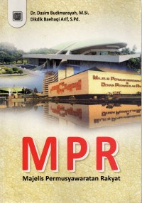 Image of MPR: Majelis Permusyawaratan Rakyat