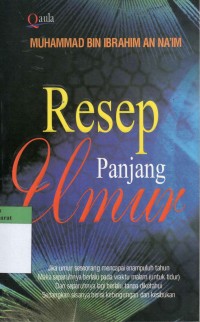 Image of Resep Panjang Umur