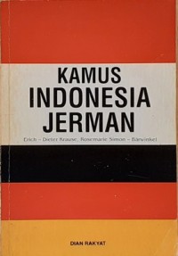 Image of Kamus Indonesia Jerman